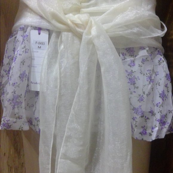 Paradis Miss Girls Floral-Print Mini Skirt - Picture 4 of 9